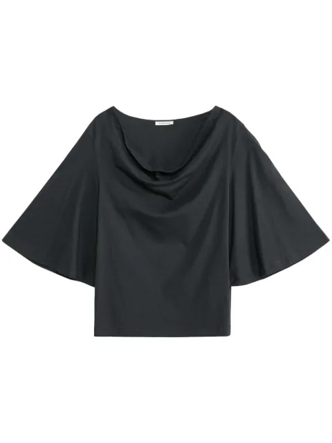 By Malene Birger draped-neck T-shirt