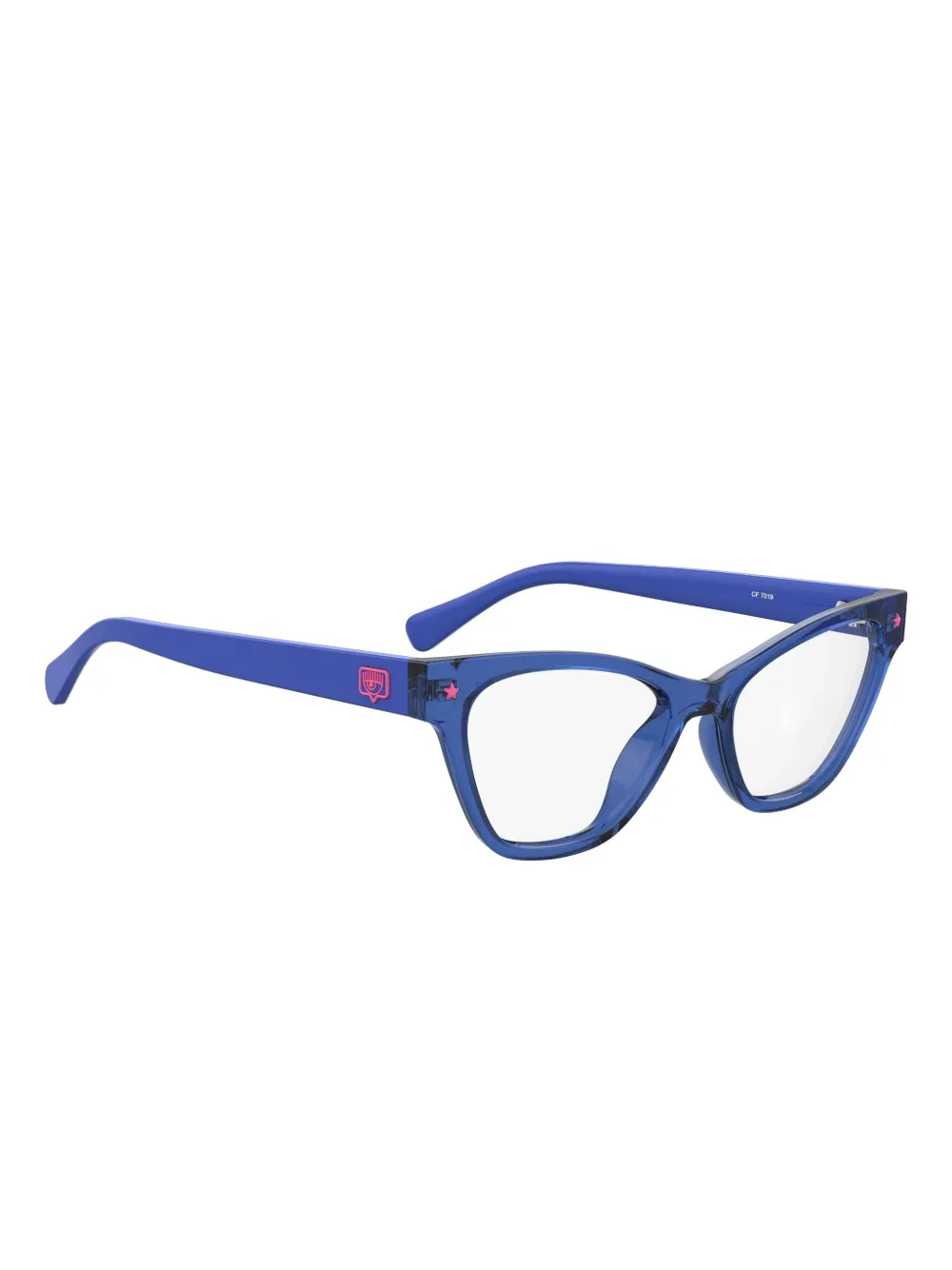 Chiara Ferragni Bril met cat-eye montuur Blauw