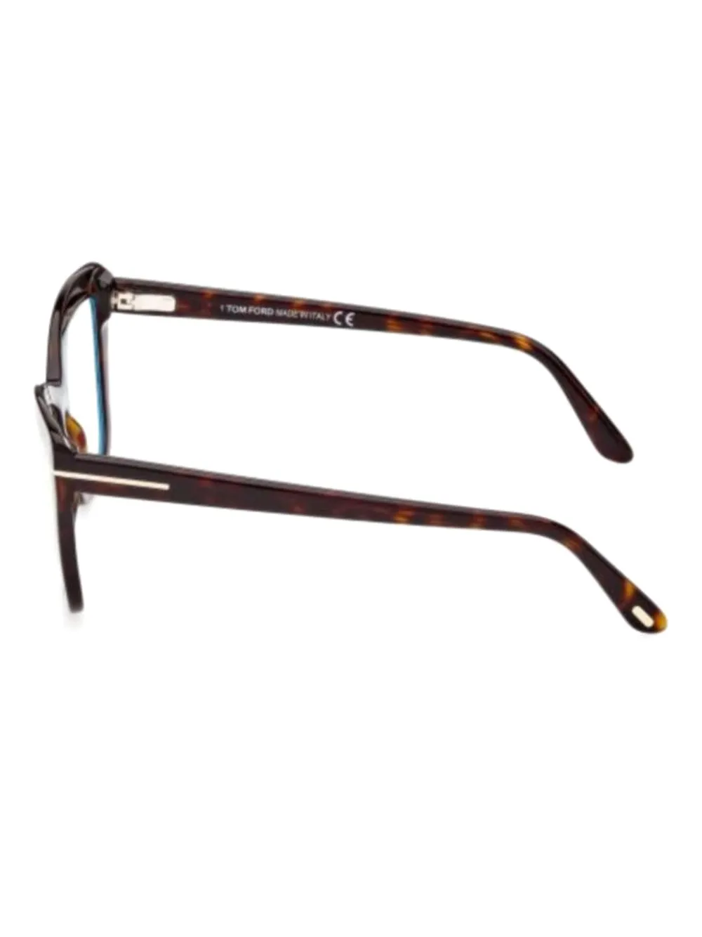 TOM FORD Eyewear Bril met vlinder montuur - Bruin