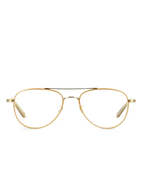 Garrett Leight lentes con armazón estilo piloto