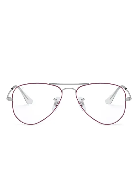 RAY-BAN JUNIOR pilot-frame glasses 