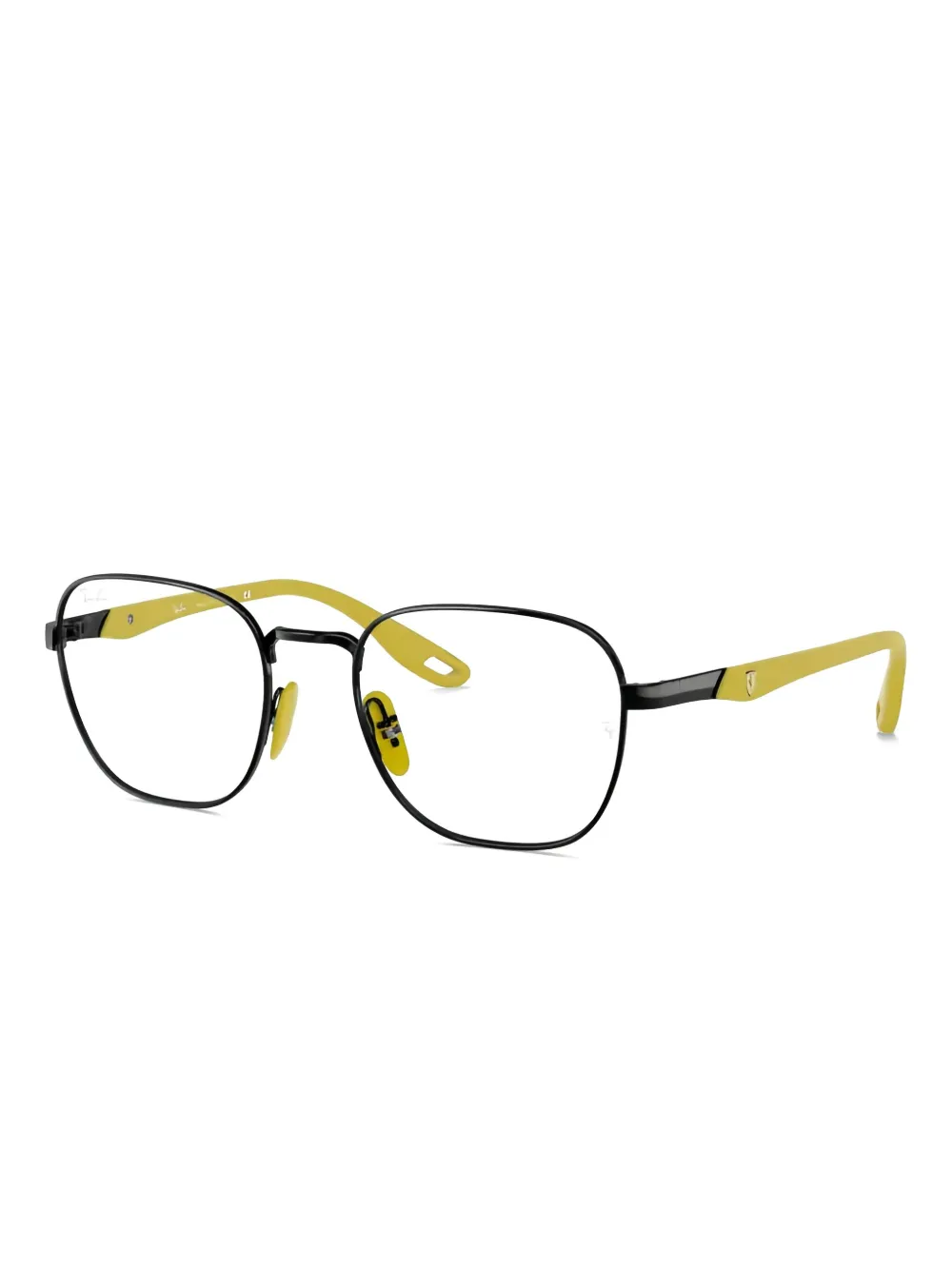 Ray-Ban square-frame glasses | Yellow | Image 1