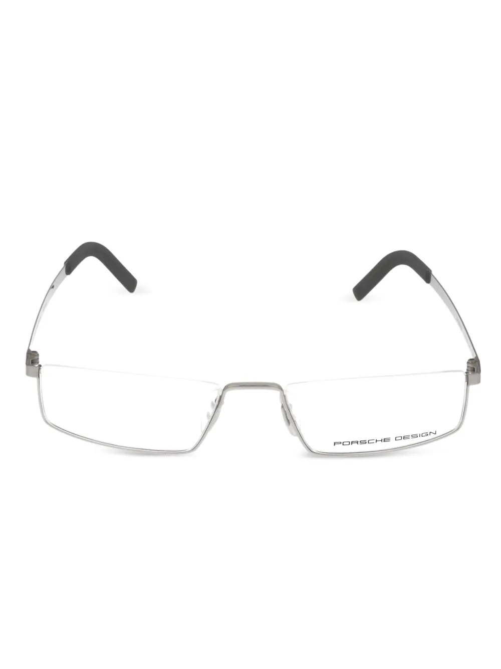Porsche Design スクエア眼鏡フレーム - グレー Porsche Design スクエア眼鏡フレーム - グレー