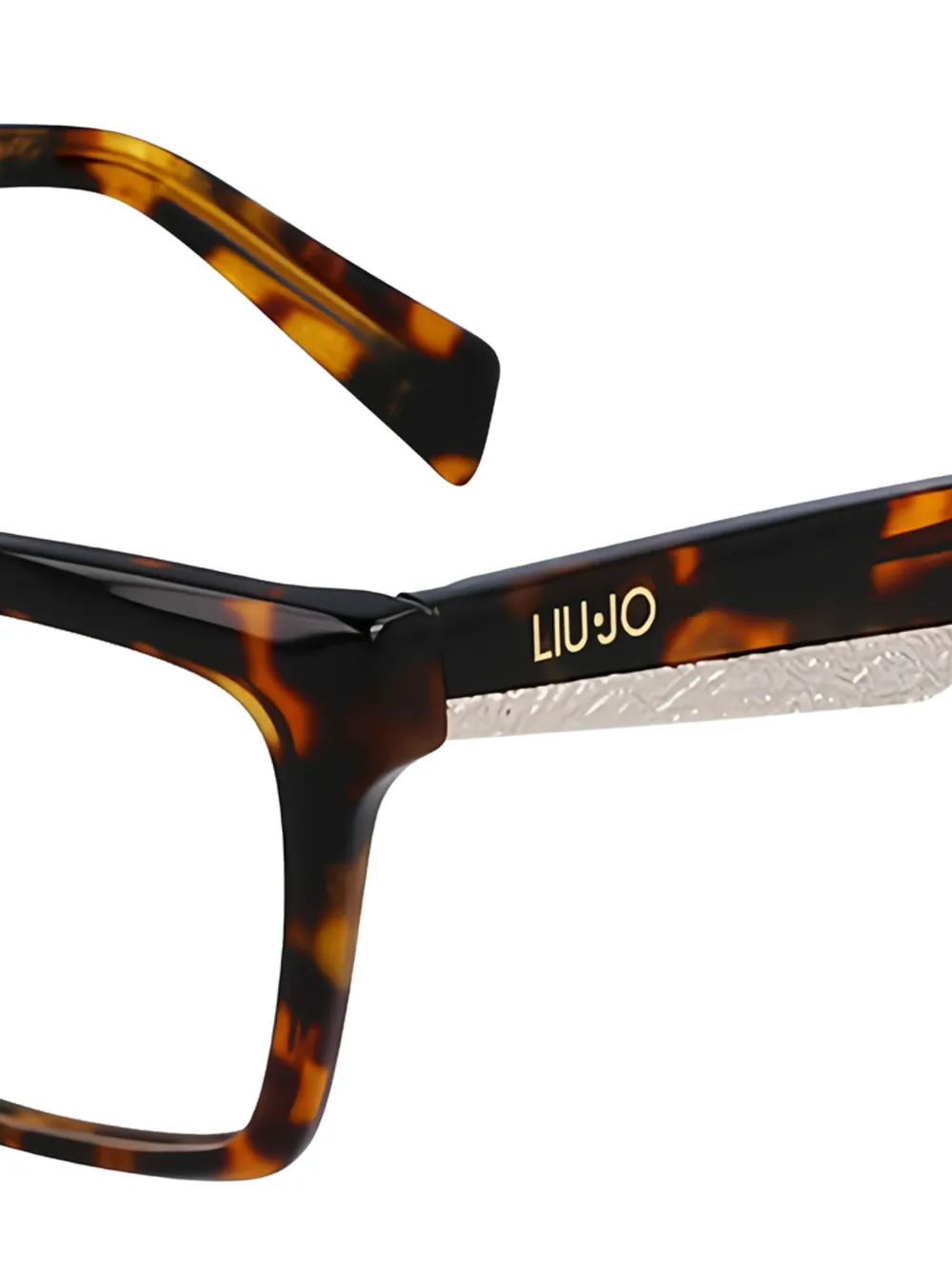 LIU JO Bril met logoprint Bruin