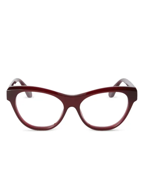 Off-White Eyewear armazón cat eye
