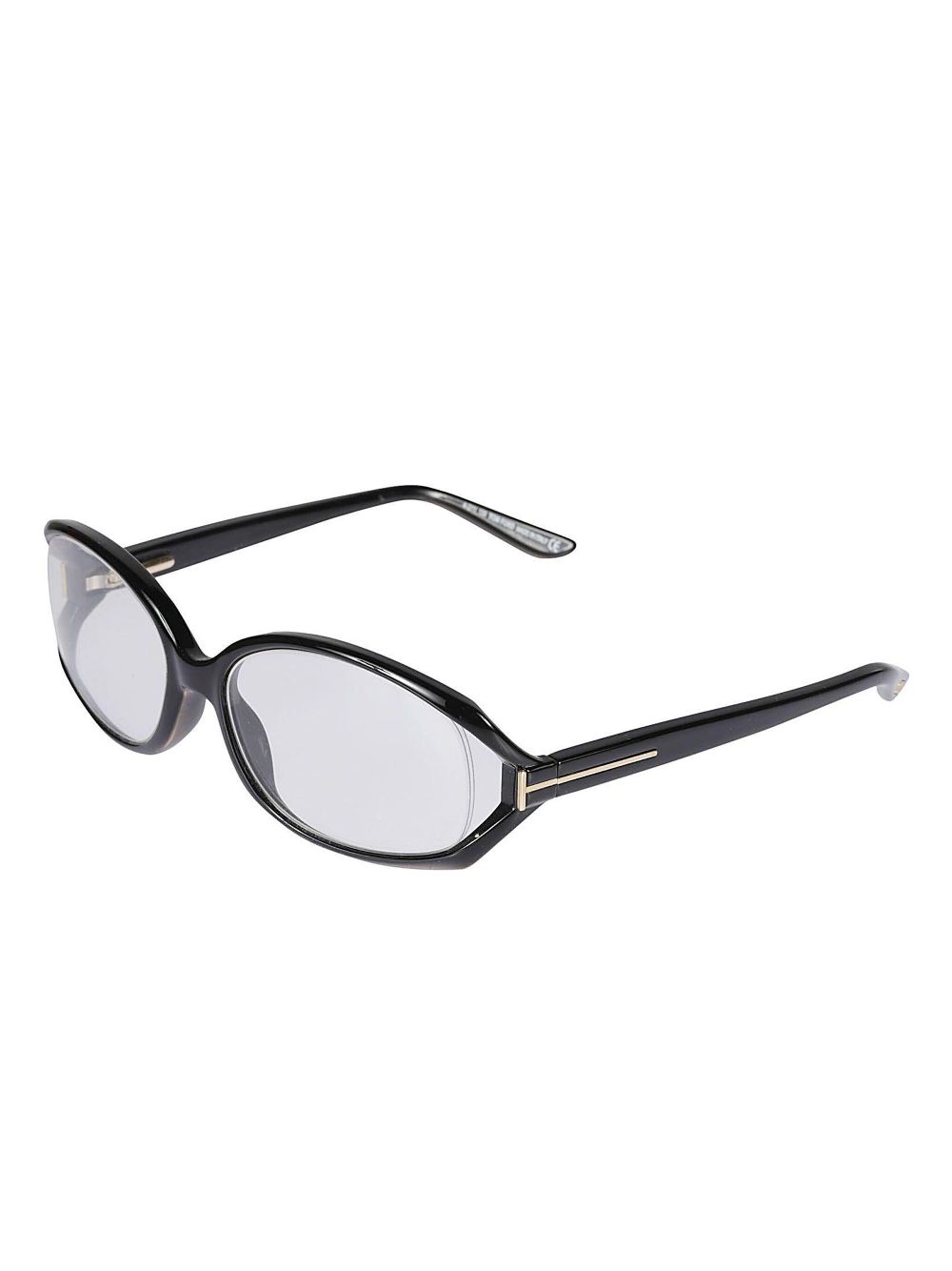 TOM FORD Eyewear Bril met rechthoekig montuur - Zwart