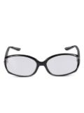 TOM FORD Eyewear rectangle-frame glasses - Black