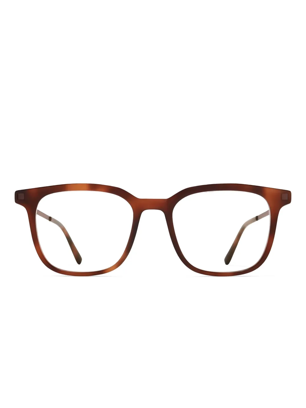 Mykita Mato bril met vierkant montuur Bruin