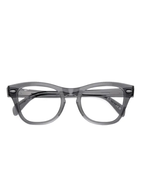 Ray-Ban lentes de sol con letras del logo