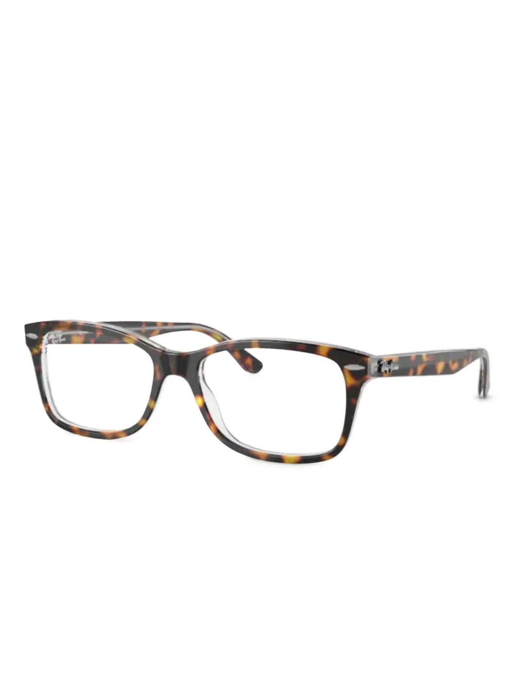 Ray-Ban logo-lettering glasses | Brown | Image 1