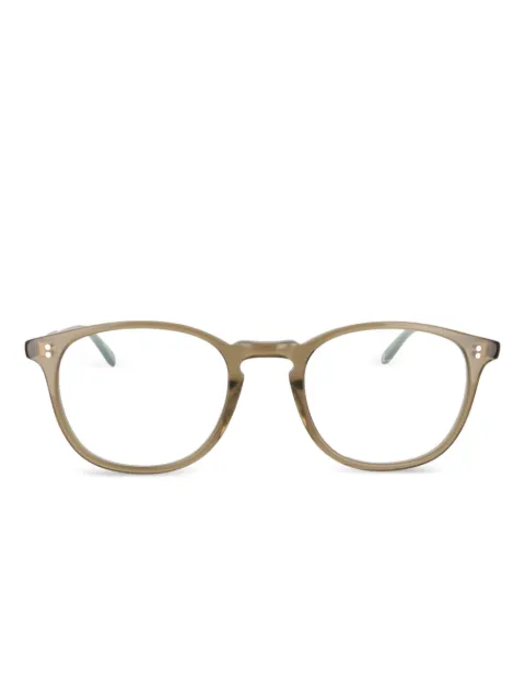 Garrett Leight Alice round-frame glasses