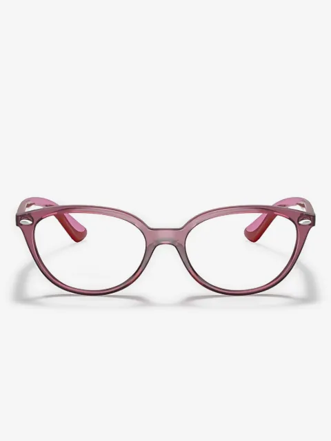 RAY-BAN JUNIOR oval-frame glasses