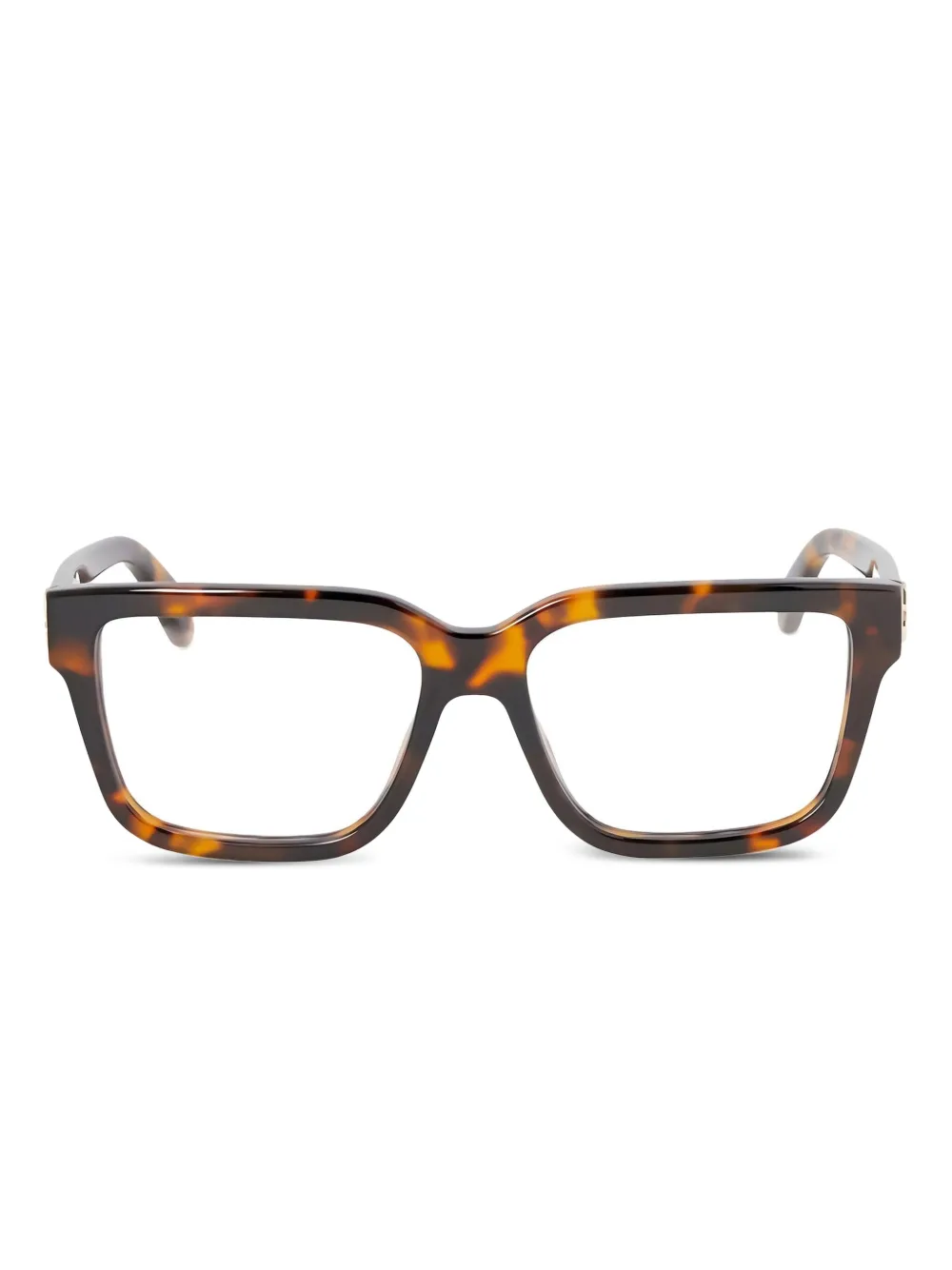Off-White Eyewear スクエア眼鏡フレーム - ブラウン Off-White Eyewear スクエア眼鏡フレーム - ブラウン