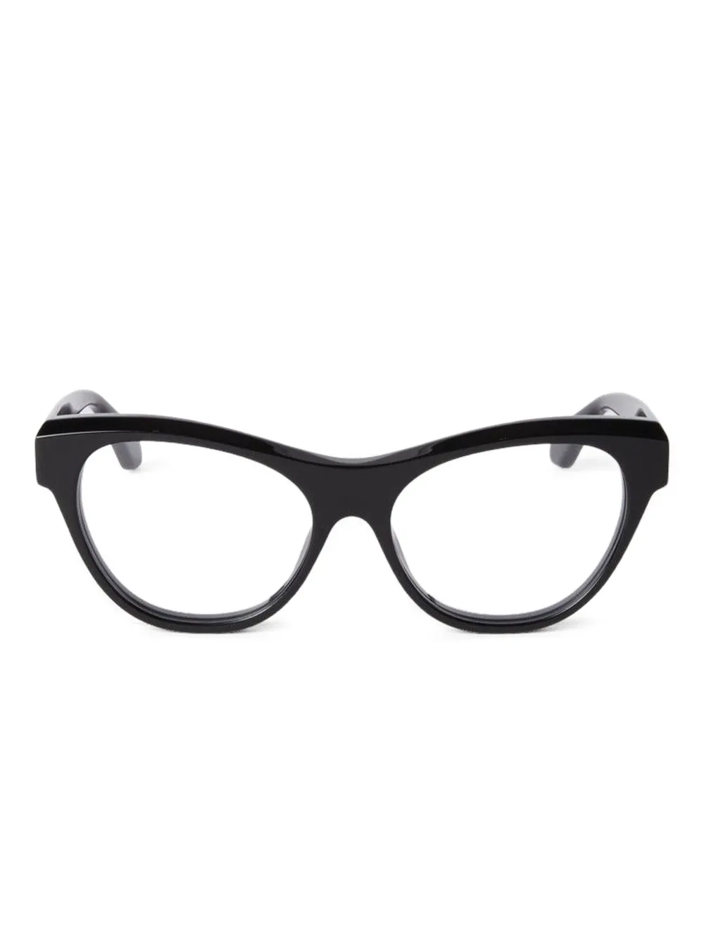 Off-White Eyewear キャットアイフレーム - ブラック Off-White Eyewear キャットアイフレーム - ブラック