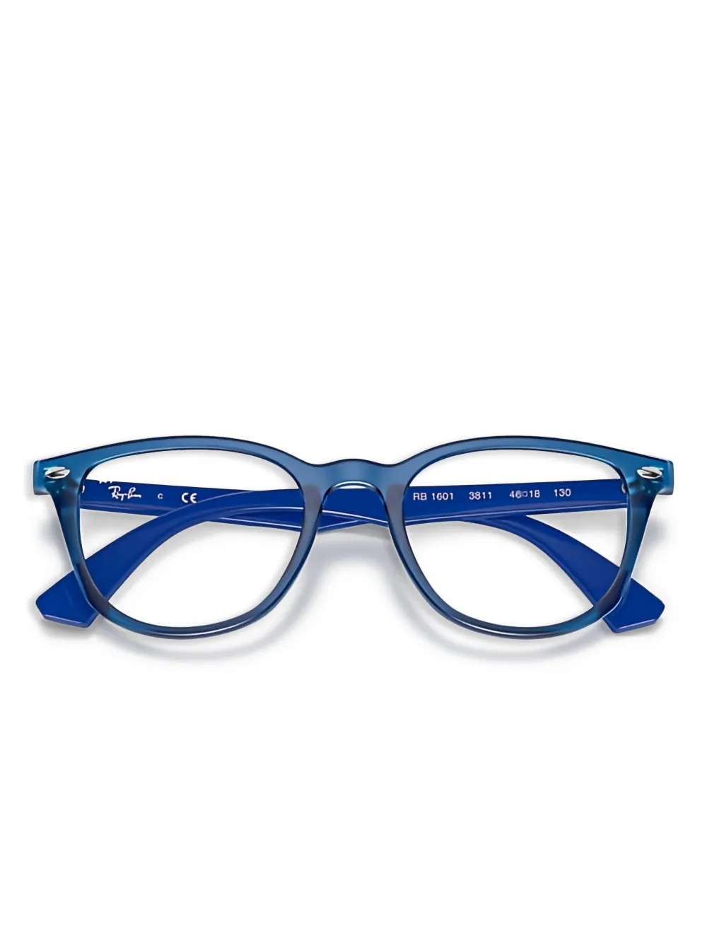 RAY-BAN JUNIOR Bril met vierkant montuur Blauw