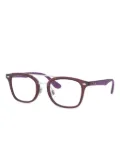Ray-Ban wayfarer-frame glasses - Purple