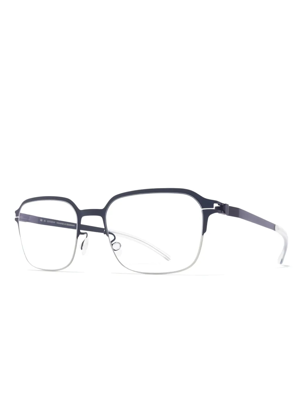 Mykita Bril met vierkant montuur Blauw