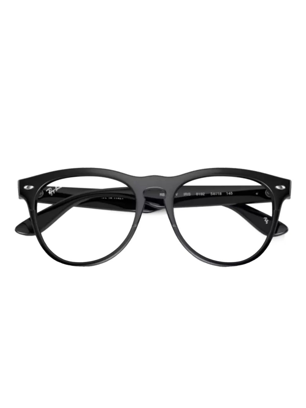 Ray-Ban round-frame glasses | Black | Image 1