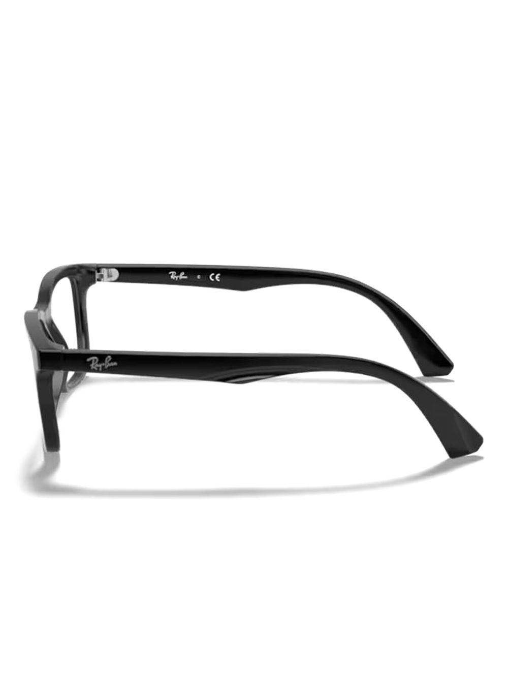 RAY-BAN JUNIOR logo-lettering glasses - Zwart