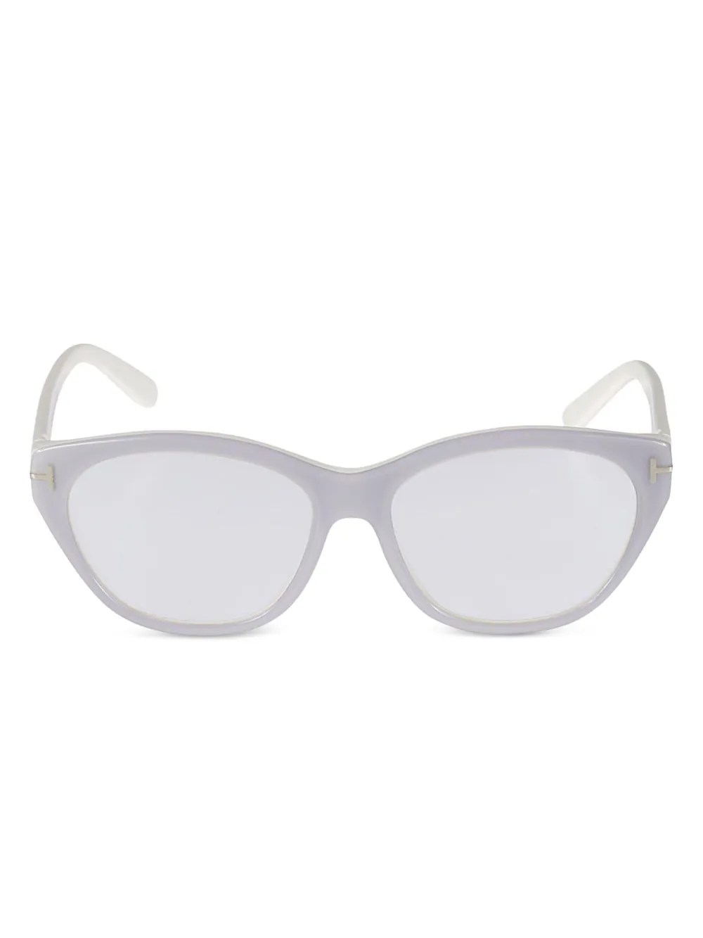 TOM FORD Eyewear Bril met cat-eye montuur Blauw