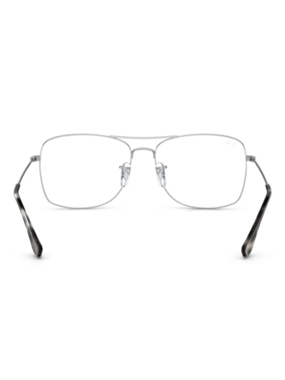 Ray-Ban Bril met vierkant montuur Zilver