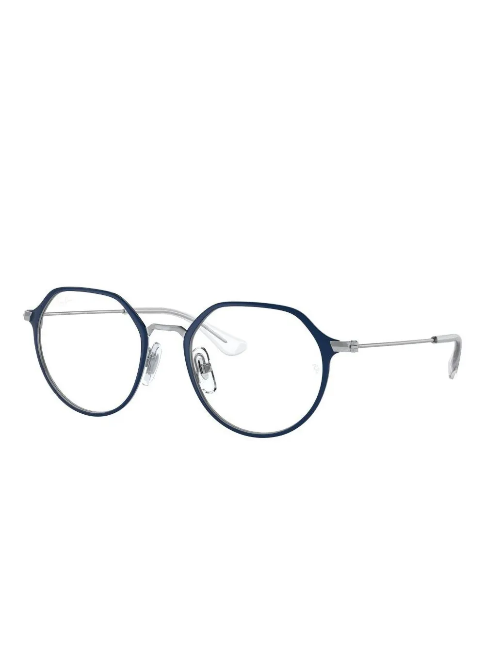 RAY-BAN JUNIOR round-frame glasses - Blauw