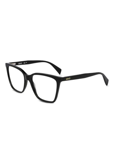 LIU JO lunettes de vue à logo imprimé
