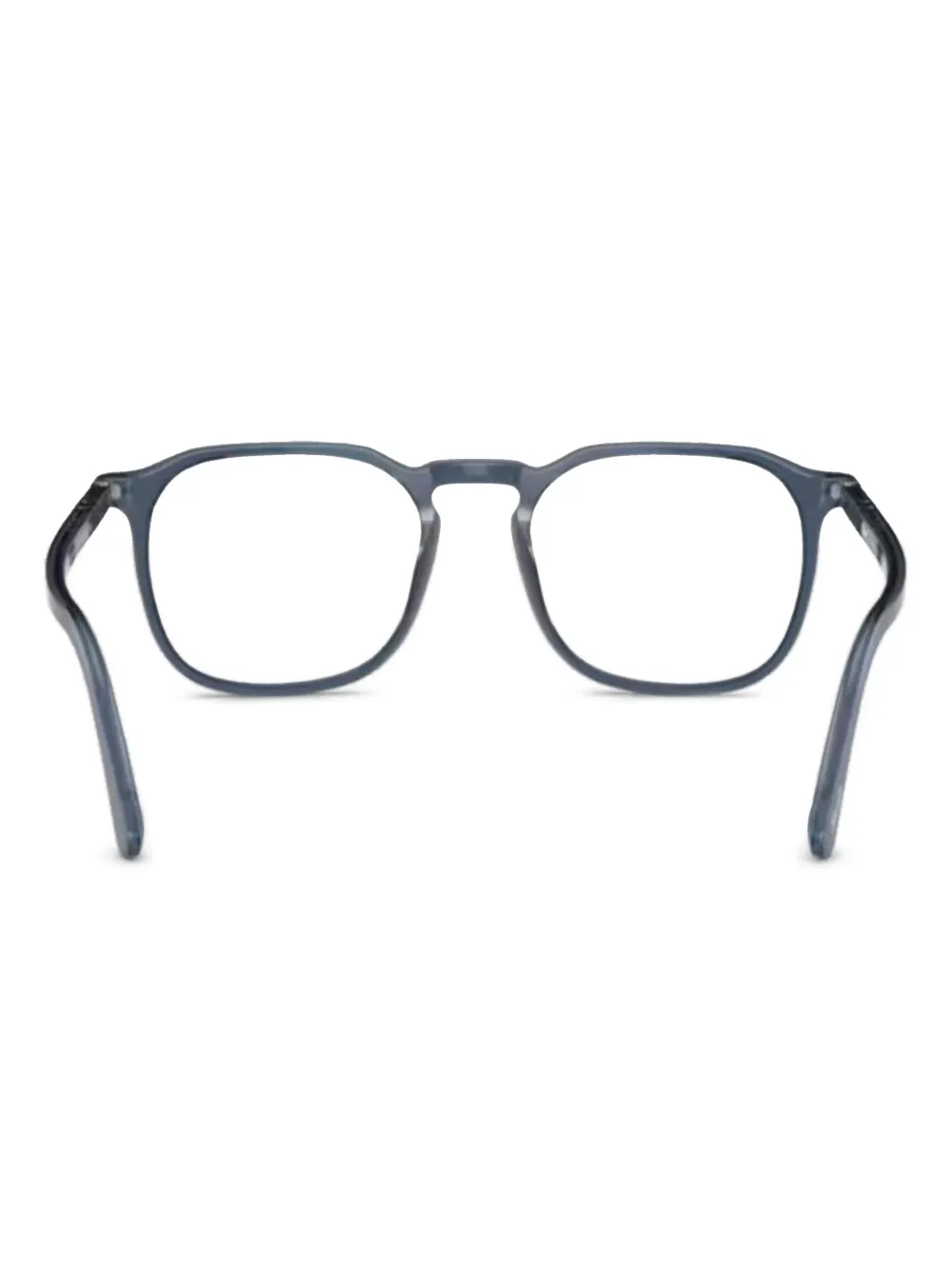 Persol Bril met vierkant montuur Blauw