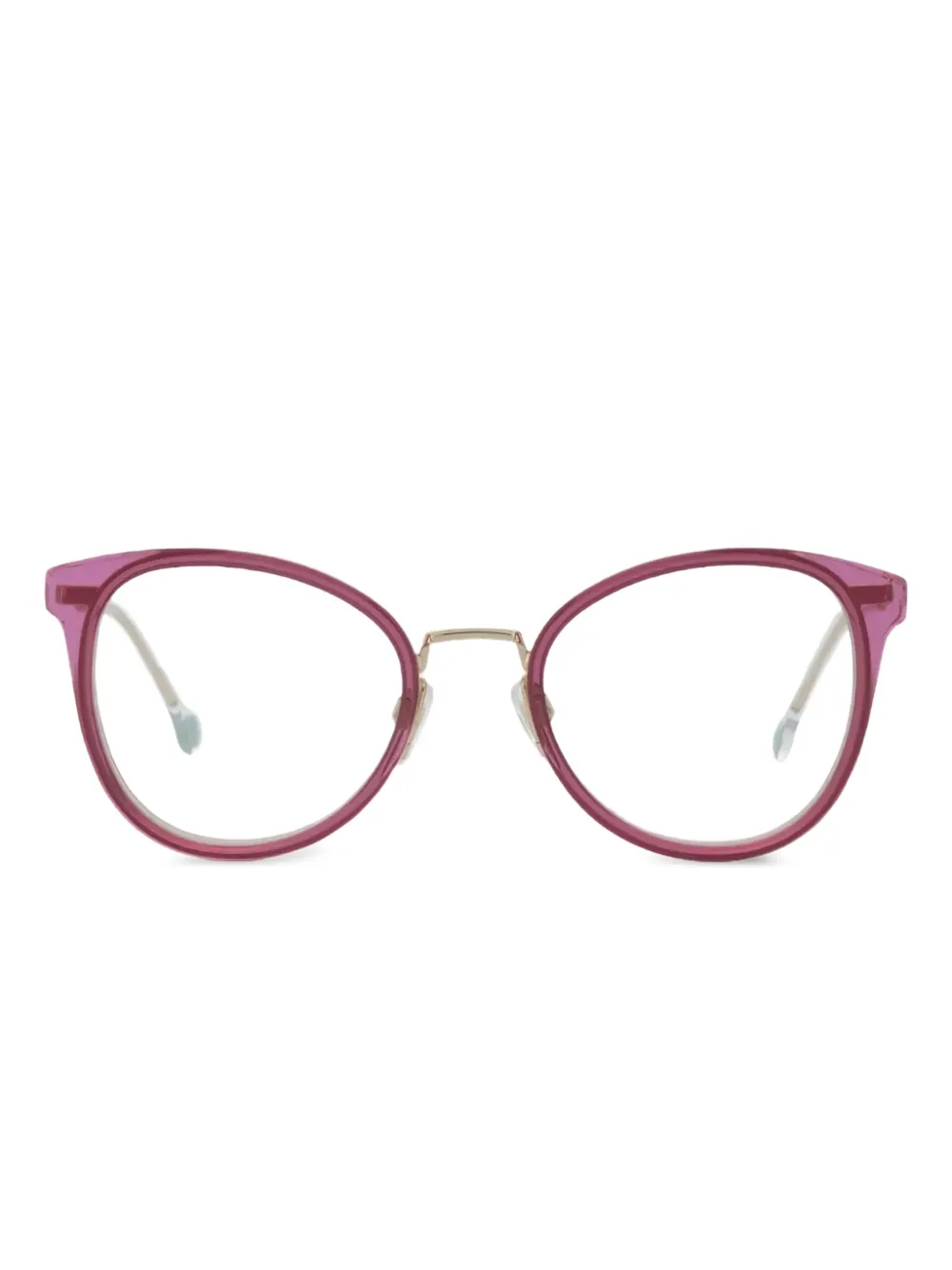 Tommy Hilfiger lunettes de vue à monture papillon | rose | Image 1