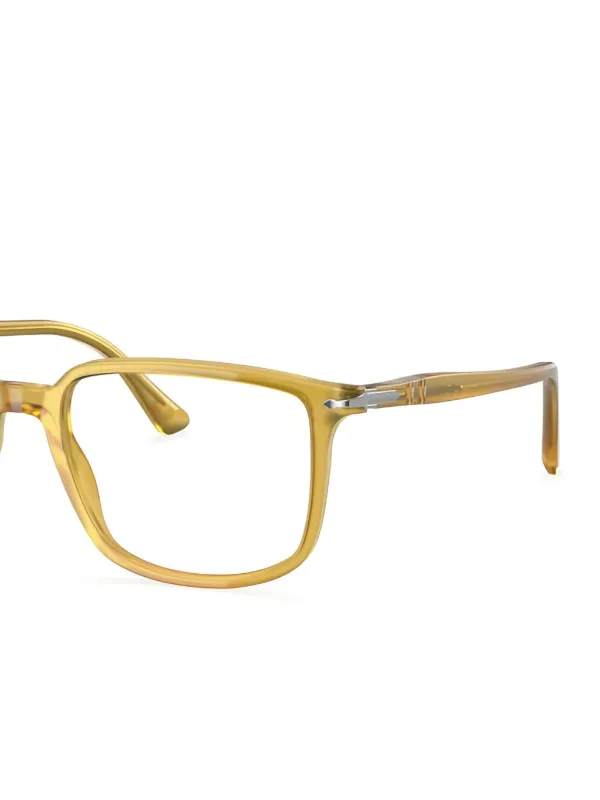 Persol スクエア眼鏡フレーム | イエロー | FARFETCH JP Persol スクエア眼鏡フレーム | イエロー | FARFETCH JP