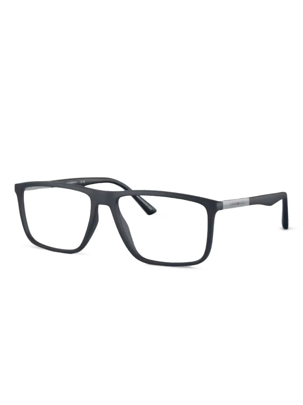 Emporio Armani lentes con armazón rectangular | gris | Image 1