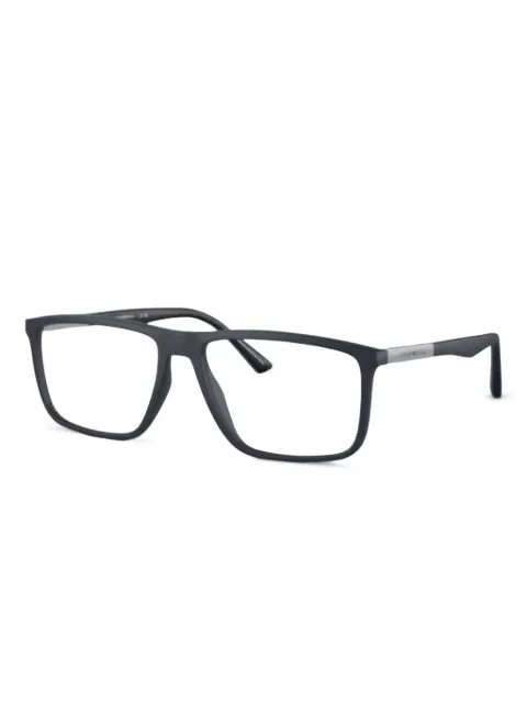 Emporio Armani rectangle-frame glasses