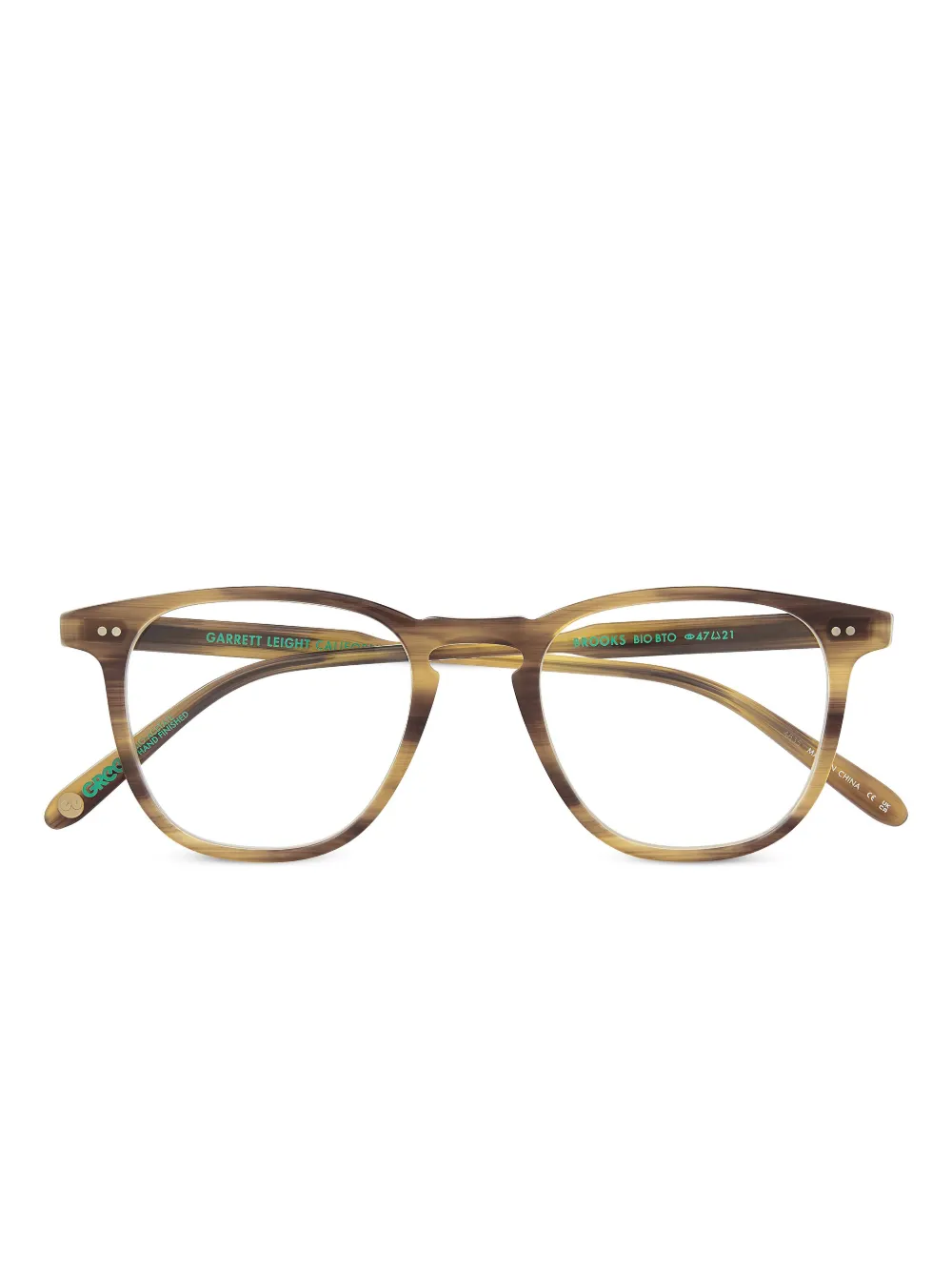 Garrett Leight Brooks bril Bruin