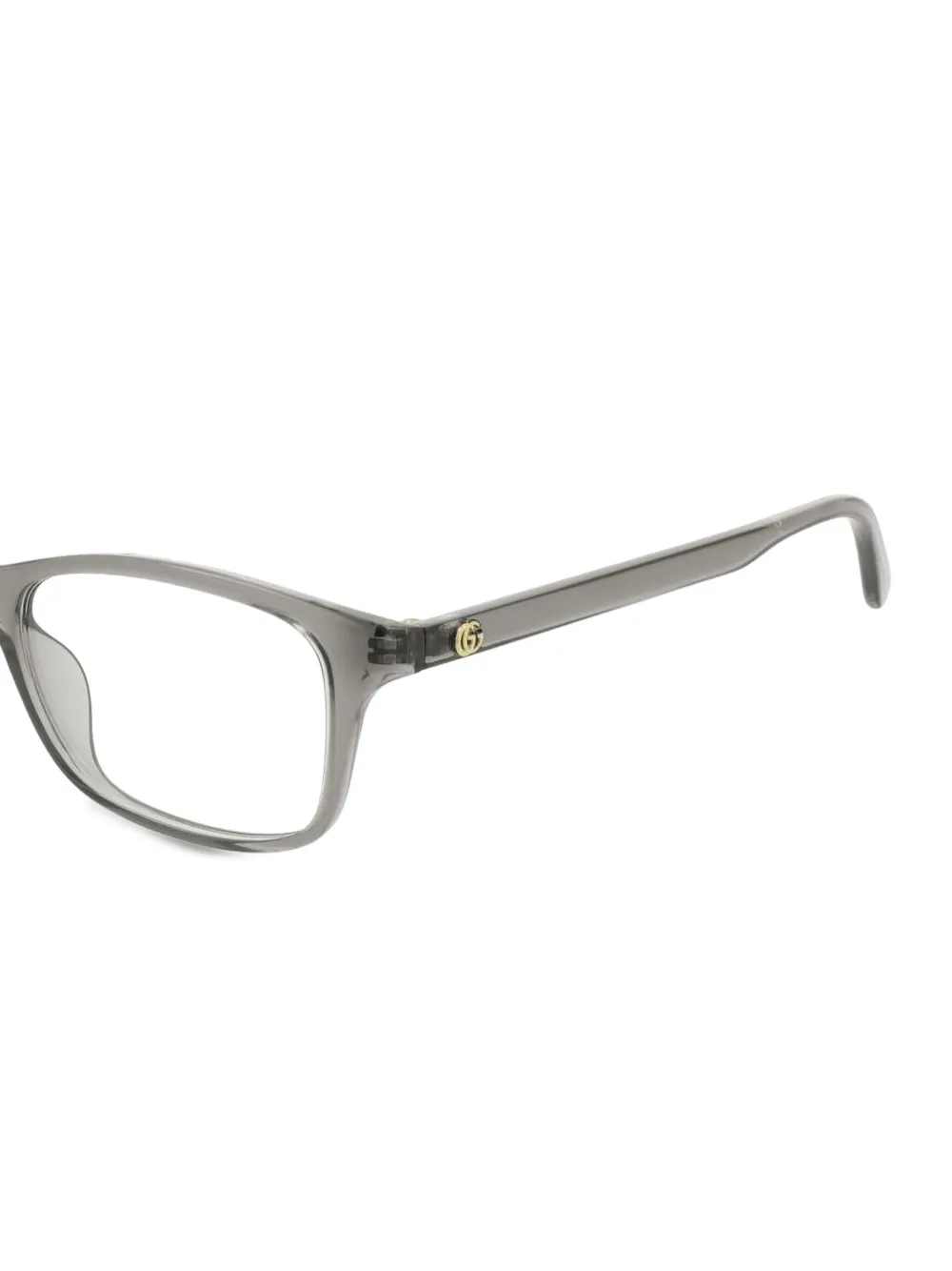  Gucci Eyewear Square-frame Glasses - Grey 