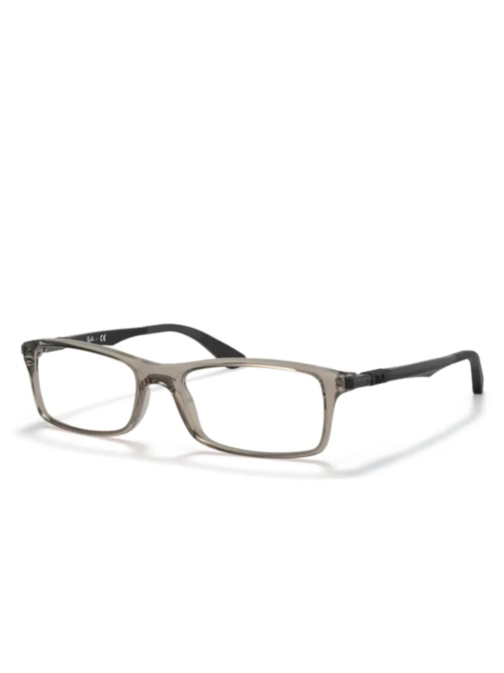 Ray-Ban rectangle-frame glasses | Grey | Image 1