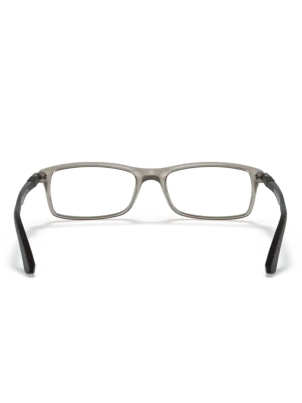 Ray-Ban Bril met rechthoekig montuur Grijs