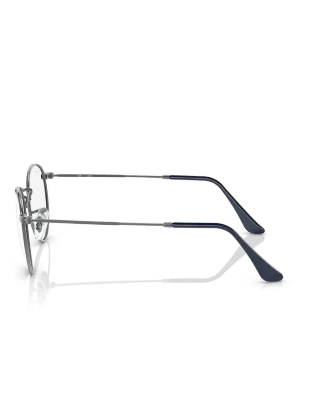 Ray-Ban Bril met rond montuur Zilver