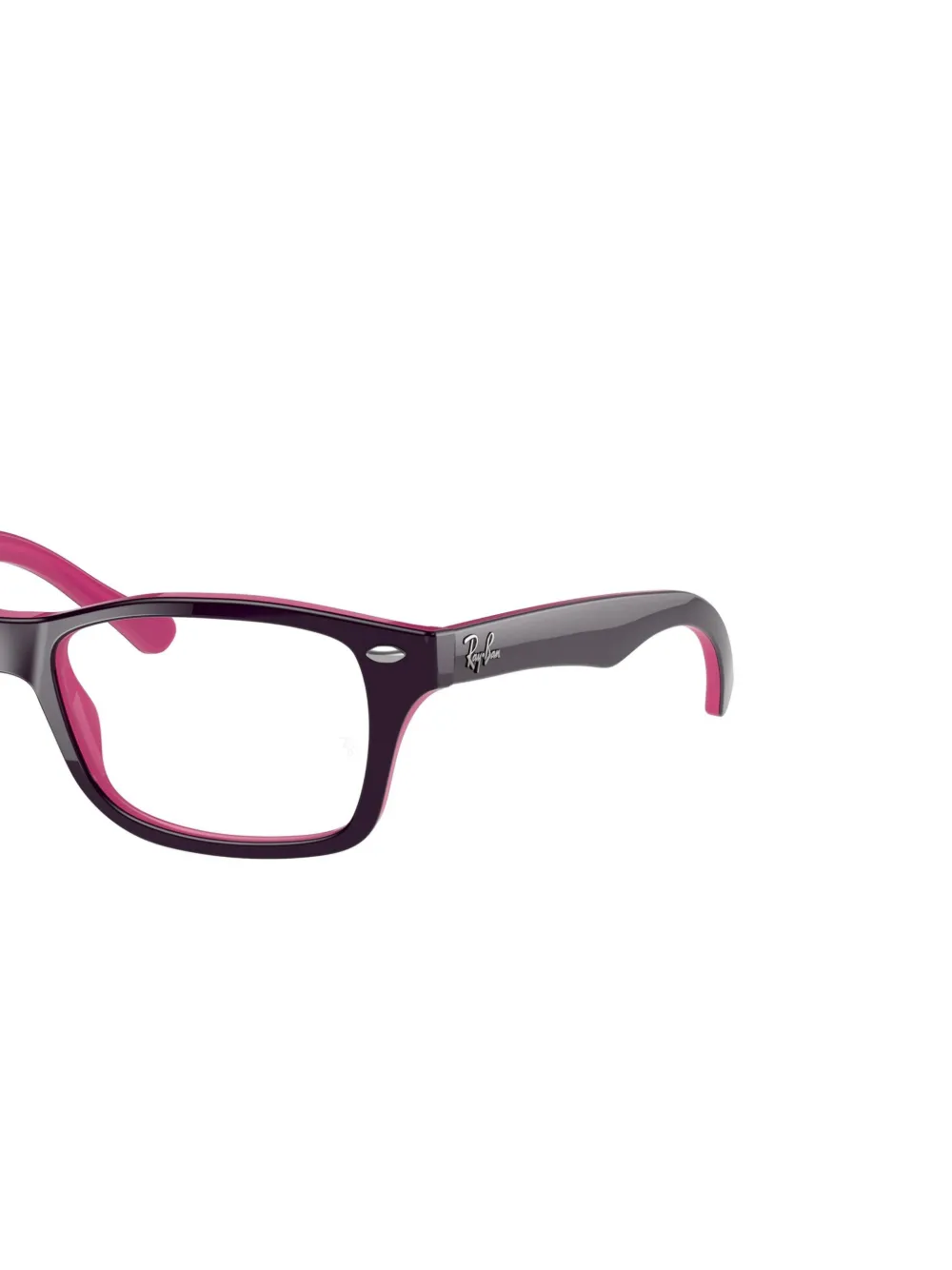 RAY-BAN JUNIOR Bril met vierkant montuur Rood
