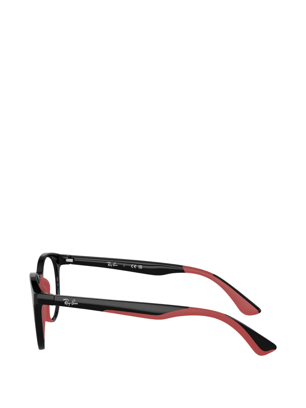 RAY-BAN JUNIOR Bril met rond montuur Zwart