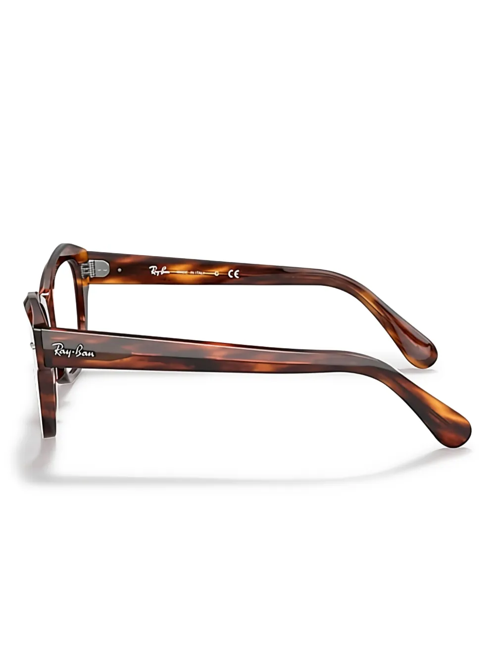Ray-Ban Bril met geometrisch montuur Bruin
