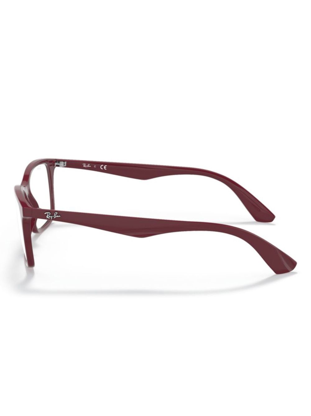 Ray-Ban Bril met logo - Rood