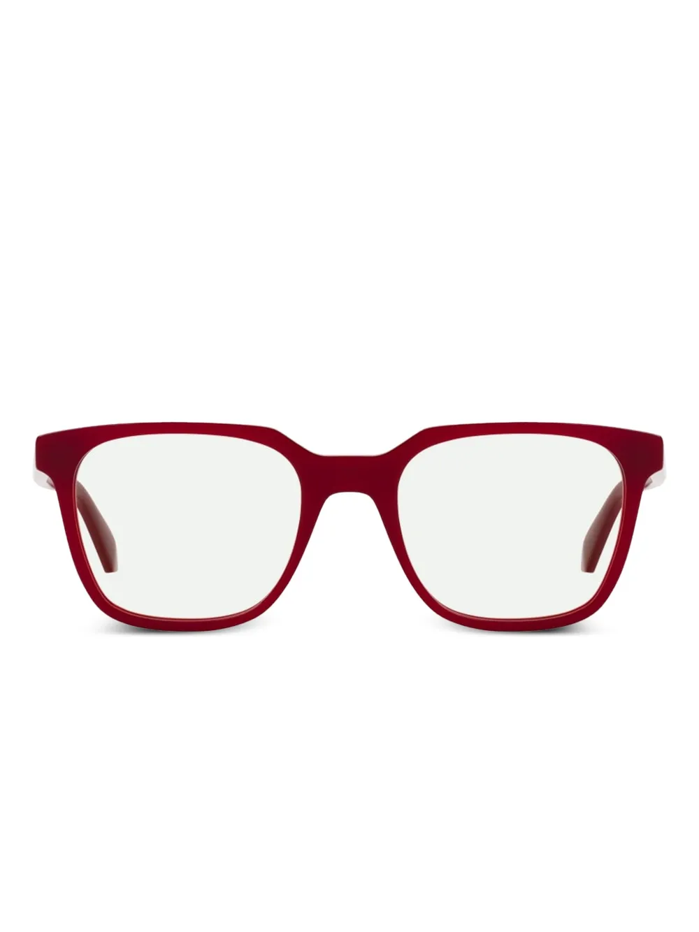 Off-White Eyewear スクエア眼鏡フレーム - レッド Off-White Eyewear スクエア眼鏡フレーム - レッド