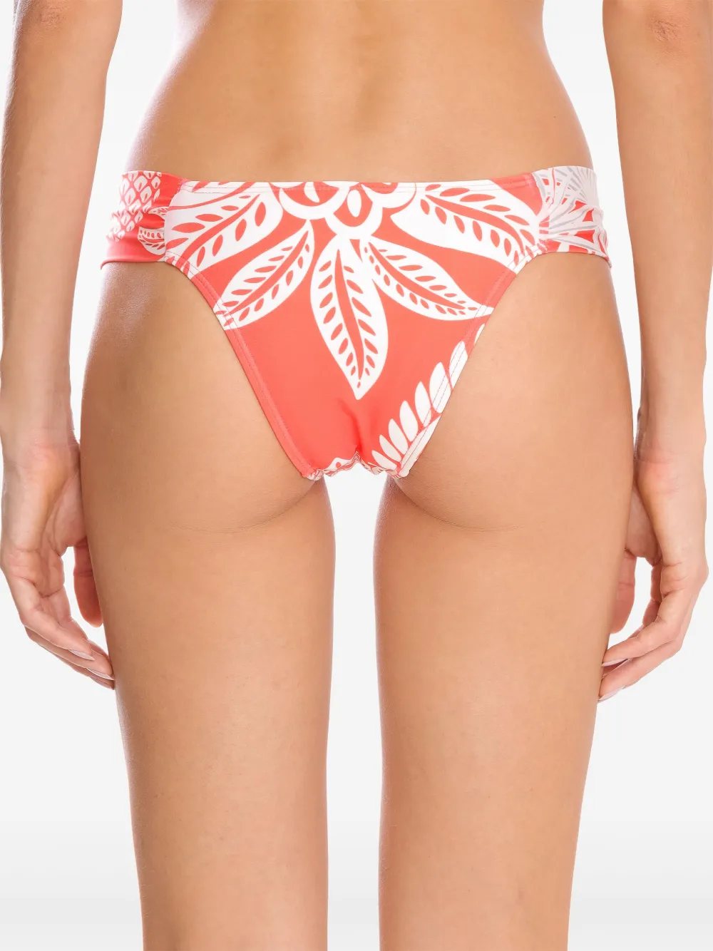 Lygia & Nanny Bikinislip met print Oranje