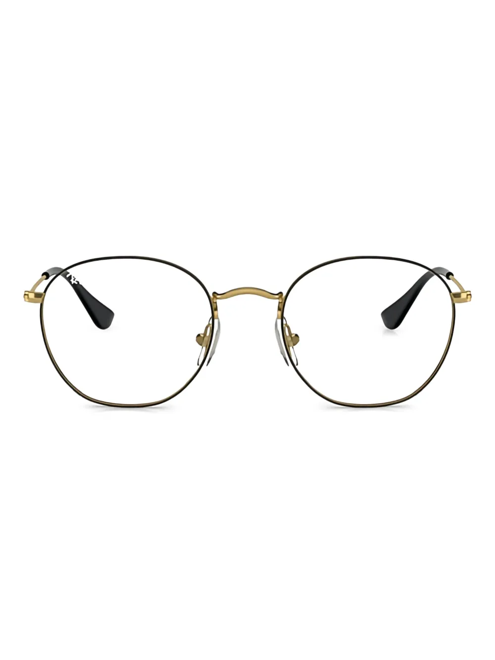 RAY-BAN JUNIOR Brille mit rundem Gestell - Gold