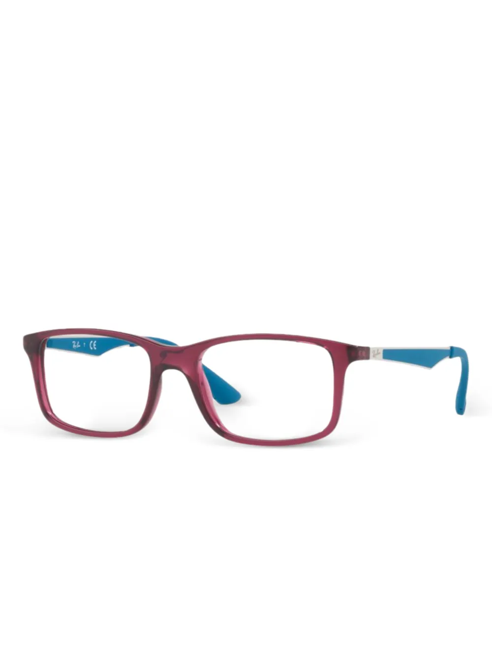 Ray-Ban square-frame glasses | Red | Image 1