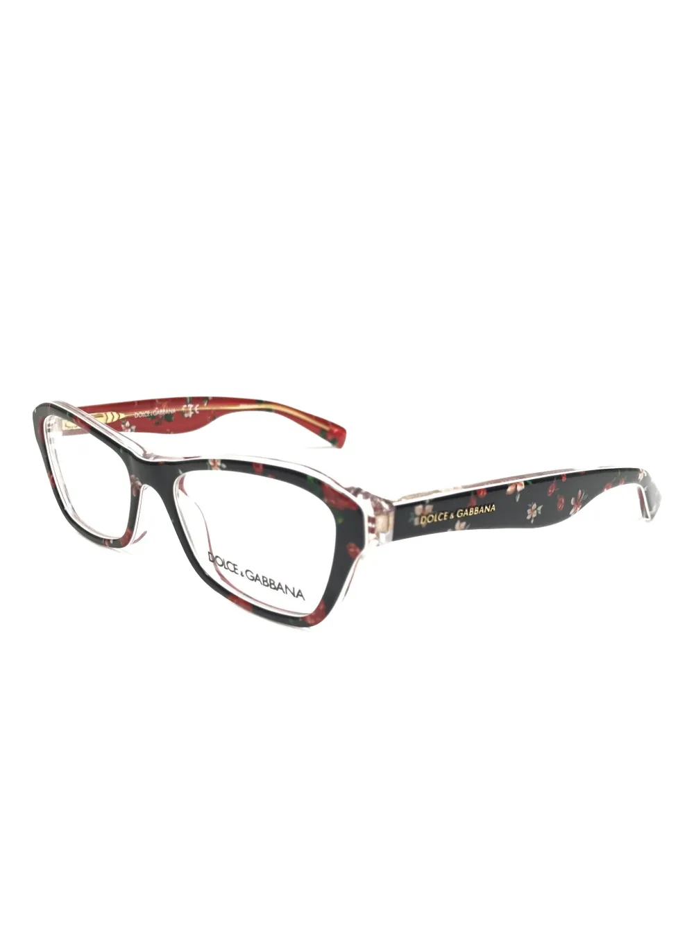 Dolce & Gabbana Eyewear lunettes de vue à fleurs | Homme | Image 2