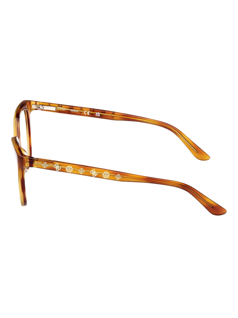 GUESS EYEWEAR Bril met cat-eye montuur Geel