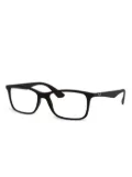 Ray-Ban rectangle-frame glasses - Black