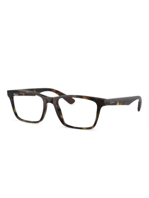 Ray-Ban rectangle-frame glasses