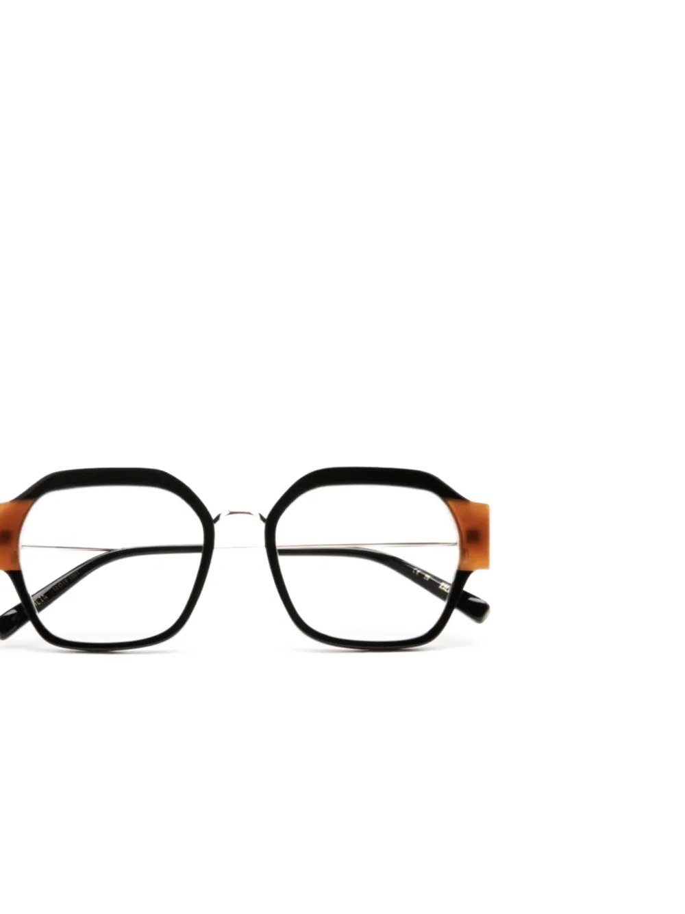 Kaleos McLaughlin geometric-frame glasses - Zwart